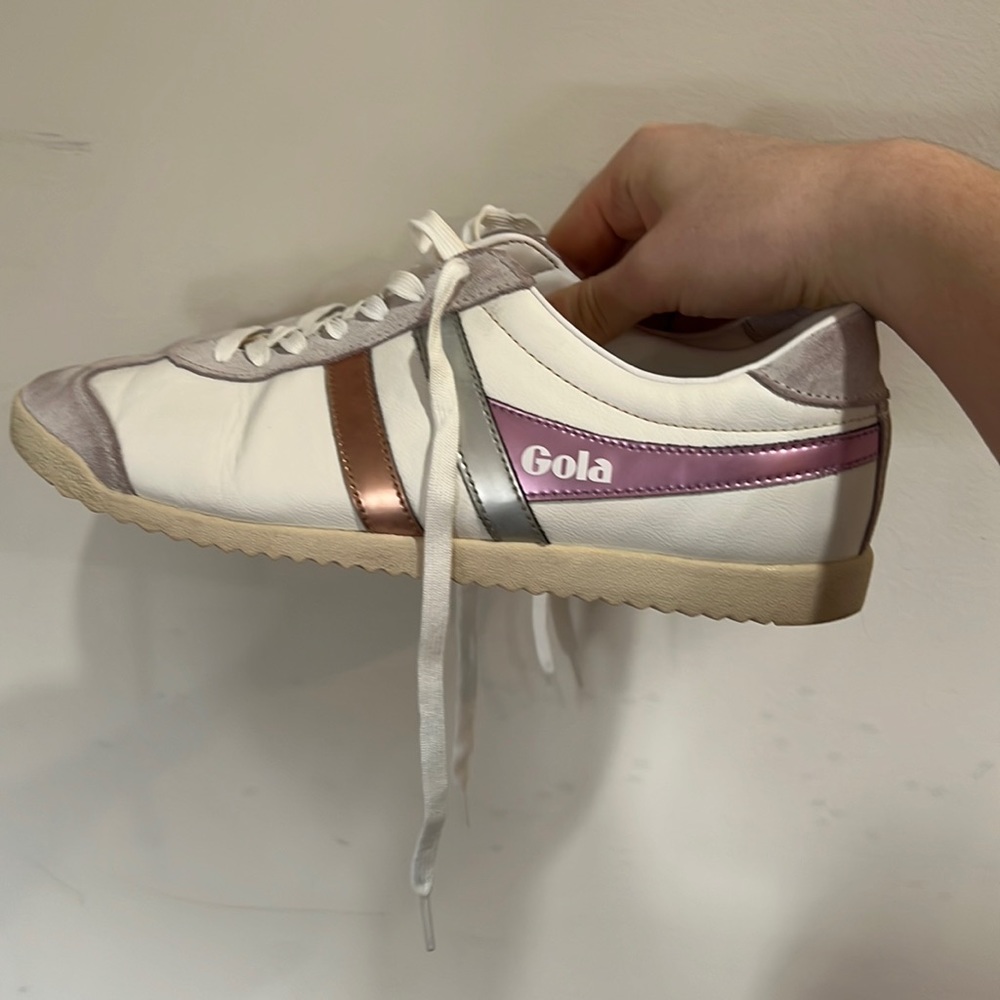 Gola size 10 women’s lightly stained shoes